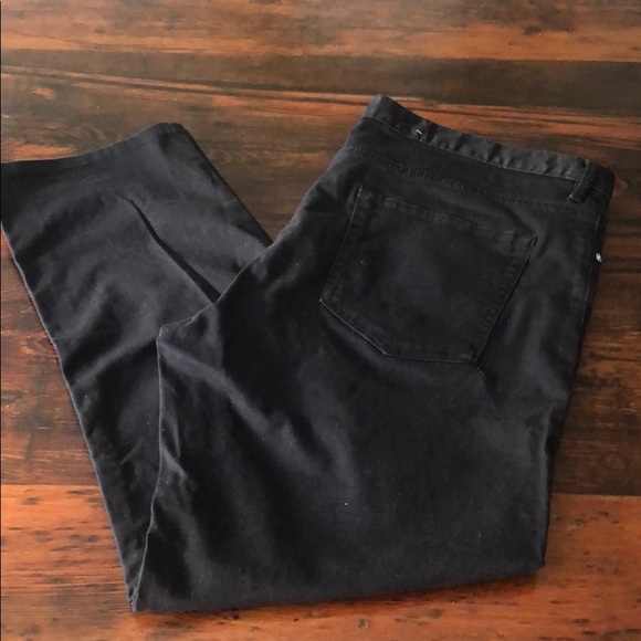 H&M Slim Fit Twill Black Pants W36 - Picture 6 of 6